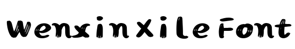 Wenxin Xile Font